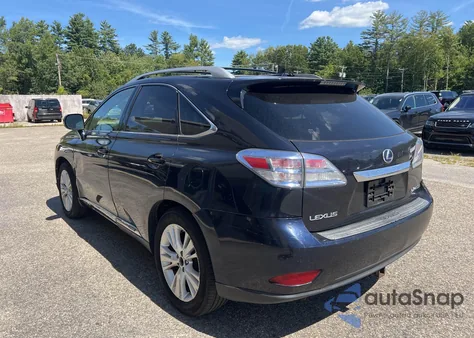 2010 Lexus Rx 450 from USA, damaged, VIN JTJBC1BA1A2402382